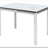 Стол CORNER 120 HIGH GLOSS STATUARIO керамика, стекло/ белый каркас, DISAUR} заказать в Санкт Петербурге по цене 59 400 руб. с доставкой в Санкт Петербург