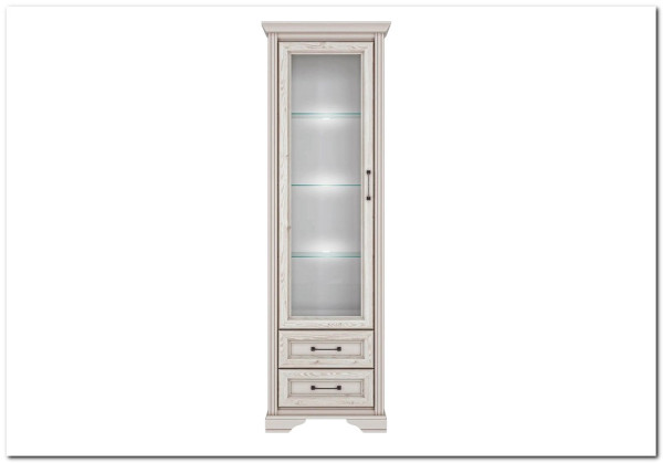 Шкаф-витрина Stylius (Стилиус) B169-REG1W2S BRW} заказать в Санкт Петербурге по цене 31 940 руб. с доставкой в Санкт Петербург
