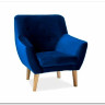 Кресло Signal NORDIC 1 Velvet Bluvel 86 (синий)} заказать в Санкт Петербурге по цене 43 923 руб. с доставкой в Санкт Петербург