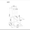 Стул кухонный SIGNAL AXO Brego 34 (бежевый/черный)} заказать в Санкт Петербурге по цене 9 382 руб. с доставкой в Санкт Петербург