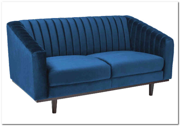 Диван ASPREY 2 Velvet Bluvel 86  Signal (синий)} заказать в Санкт Петербурге по цене 77 733 руб. с доставкой в Санкт Петербург
