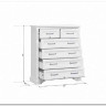 Комод Stylius (Стилиус) B169-KOM6S BRW} заказать в Санкт Петербурге по цене 37 800 руб. с доставкой в Санкт Петербург