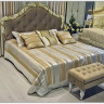 Купить Кровать с мягким изголовьем 180*200 Romantic R418-K02-AG-B01 с доставкой по России по цене производителя можно в магазине Другая Мебель в Санкт Петербурге
