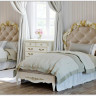 Купить Кровать с мягким изголовьем 90*190 Romantic R409-K02-AG-B01 с доставкой по России по цене производителя можно в магазине Другая Мебель в Санкт Петербурге