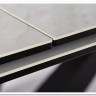 Стол обеденный Signal SORENTO Ceramic 160 раскладной (Nature Cloud белый/черный мат)} заказать в Санкт Петербурге по цене 166 118 руб. с доставкой в Санкт Петербург