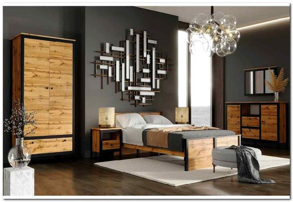 Спальня Лофт (Loft) BRW} заказать в Санкт Петербурге по цене 71 240 руб. с доставкой в Санкт Петербург