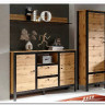 Спальня Лофт (Loft) BRW} заказать в Санкт Петербурге по цене 71 240 руб. с доставкой в Санкт Петербург