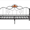 Купить Кровать Federica (mod. AT-881) 90*200 см (Day bed), красный дуб/черный с доставкой по России по цене производителя можно в магазине Другая Мебель в Санкт Петербурге