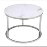 Комплект Signal ATLANTA B, 2 стола журнальных (эффект белого мрамора/хром)} заказать в Санкт Петербурге по цене 30 330 руб. с доставкой в Санкт Петербург