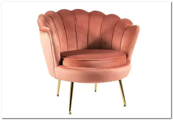 Кресло SIGNAL CAMELLIA Velvet Bluvel 52 (античный розовый/золотой)} заказать в Санкт Петербурге по цене 27 417 руб. с доставкой в Санкт Петербург