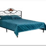 Купить Кровать Federica (mod. AT-881) 160*200 (Queen bed), красный дуб/черный с доставкой по России по цене производителя можно в магазине Другая Мебель в Санкт Петербурге