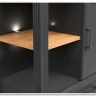 Шкаф Жасмин REG3D1S (Графит/Дуб артизан) BRW} заказать в Санкт Петербурге по цене 29 610 руб. с доставкой в Санкт Петербург