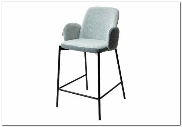 Полубарный стул NYX (H=65cm) VF113 светлая мята / VF115 серо-зеленый} заказать в Санкт Петербурге по цене 9 225 руб. с доставкой в Санкт Петербург
