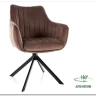 Стул кухонный Signal AZALIA Velvet Bluvel 38 поворотный (капучино/черный)} заказать в Санкт Петербурге по цене 20 033 руб. с доставкой в Санкт Петербург
