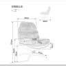 Кресло SIGNAL GISELLE античный розовый/бежевый/черный мат} заказать в Санкт Петербурге по цене 42 142 руб. с доставкой в Санкт Петербург
