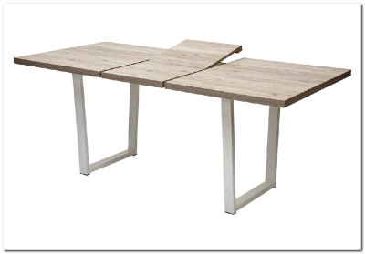 Стол ЛОФТ Дуб Анкона/ Белый 138