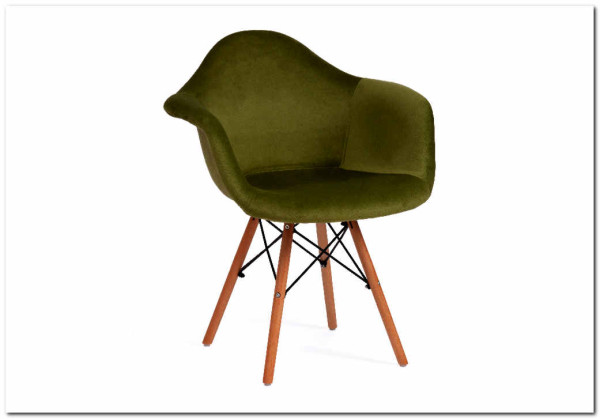 Кресло Secret De Maison CINDY SOFT (EAMES) (mod. 101) зеленый (HLR 54)/натуральный} заказать в Санкт Петербурге по цене 7 720 руб. с доставкой в Санкт Петербург