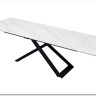 Стол LIVORNO 180 MATT WHITE MARBLE SOLID CERAMIC / BLACK} заказать в Санкт Петербурге по цене 80 055 руб. с доставкой в Санкт Петербург