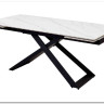Стол LIVORNO 180 MATT WHITE MARBLE SOLID CERAMIC / BLACK} заказать в Санкт Петербурге по цене 80 055 руб. с доставкой в Санкт Петербург