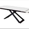 Стол LIVORNO 180 MATT WHITE MARBLE SOLID CERAMIC / BLACK} заказать в Санкт Петербурге по цене 80 055 руб. с доставкой в Санкт Петербург