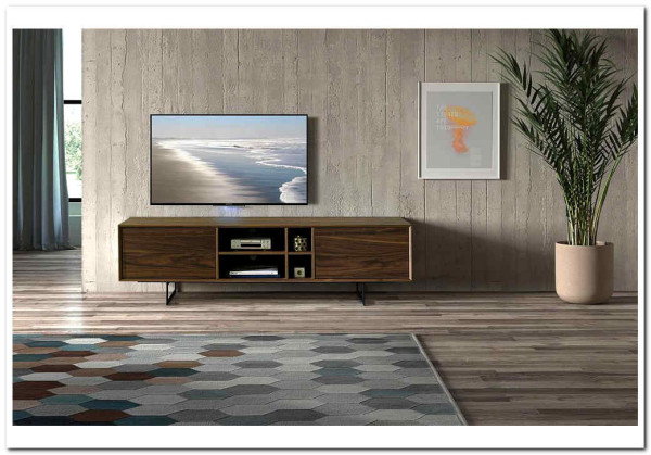 Тумба ТВ DUPEN TV131 WALNUT} заказать в Санкт Петербурге по цене 105 500 руб. с доставкой в Санкт Петербург