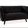 Диван CASTELLO 2 Velvet Bluvel 19  Signal (черный)} заказать в Санкт Петербурге по цене 84 495 руб. с доставкой в Санкт Петербург