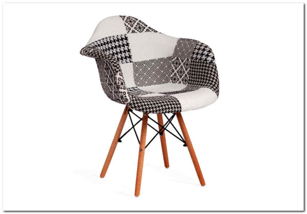 Кресло Secret De Maison CINDY SOFT (EAMES) (mod. 101) black/white (черный/белый)} заказать в Санкт Петербурге по цене 7 720 руб. с доставкой в Санкт Петербург