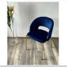 Стул AGNES BLUVEL-86 NAVY BLUE, золотой каркас} заказать в Санкт Петербурге по цене 4 725 руб. с доставкой в Санкт Петербург