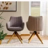 Стул кухонный Signal AZALIA D Velvet Bluvel 14 поворотный (серый/дуб)} заказать в Санкт Петербурге по цене 21 209 руб. с доставкой в Санкт Петербург