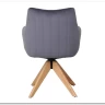 Стул кухонный Signal AZALIA D Velvet Bluvel 14 поворотный (серый/дуб)} заказать в Санкт Петербурге по цене 21 209 руб. с доставкой в Санкт Петербург