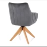Стул кухонный Signal AZALIA D Velvet Bluvel 14 поворотный (серый/дуб)} заказать в Санкт Петербурге по цене 21 209 руб. с доставкой в Санкт Петербург