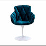 Кресло DС-1571D Marin blue fabric 7033-29} заказать в Санкт Петербурге по цене 25 800 руб. с доставкой в Санкт Петербург