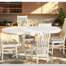 Стул DOLCE мягкое сидение бук, ivory white, велюр Tenerife Ultimate grey} заказать в Санкт Петербурге по цене 9 920 руб. с доставкой в Санкт Петербург