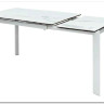 Стол CORNER 120 MATTE STATUARIO Белый мрамор матовый керамика, стекло/ белый каркас} заказать в Санкт Петербурге по цене 59 400 руб. с доставкой в Санкт Петербург