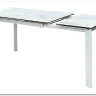 Стол CORNER 120 MATTE STATUARIO Белый мрамор матовый керамика, стекло/ белый каркас} заказать в Санкт Петербурге по цене 59 400 руб. с доставкой в Санкт Петербург