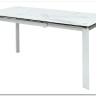 Стол CORNER 120 MATTE STATUARIO Белый мрамор матовый керамика, стекло/ белый каркас} заказать в Санкт Петербурге по цене 59 400 руб. с доставкой в Санкт Петербург