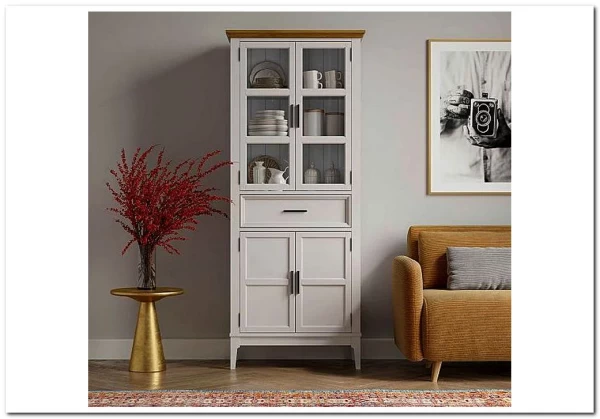 Шкаф для посуды Квадро-С 221-185} заказать в Санкт Петербурге по цене 57 390 руб. с доставкой в Санкт Петербург