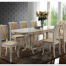 Стол раскладной Siena ( SA-T6EX2L ) ivory white (слоновая кость 2-5)} заказать в Санкт Петербурге по цене 47 250 руб. с доставкой в Санкт Петербург
