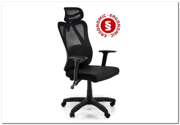 Кресло компьютерное Halmar RAMOS (черный)} заказать в Санкт Петербурге по цене 18 404 руб. с доставкой в Санкт Петербург