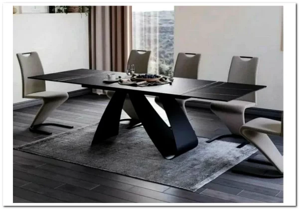 Стол обеденный Signal DIUNA CERAMIC раскладной (черный мат)} заказать в Санкт Петербурге по цене 154 060 руб. с доставкой в Санкт Петербург