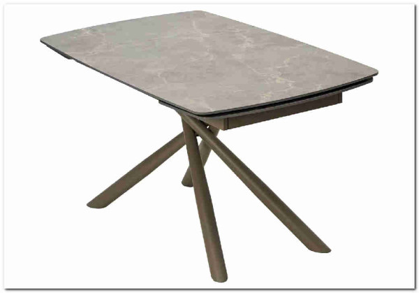 Стол RIVOLI 140 MATT LATTE STONE SOLID CERAMIC / TAUPE, DISAUR} заказать в Санкт Петербурге по цене 67 470 руб. с доставкой в Санкт Петербург