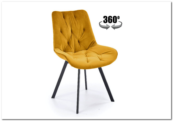 Стул кухонный Halmar K519 (горчичный/черный)} заказать в Санкт Петербурге по цене 13 624 руб. с доставкой в Санкт Петербург