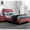 Кровать SIGNAL MIRAGE VELVET 90 античный розовый / золото тк. 185} заказать в Санкт Петербурге по цене 52 214 руб. с доставкой в Санкт Петербург