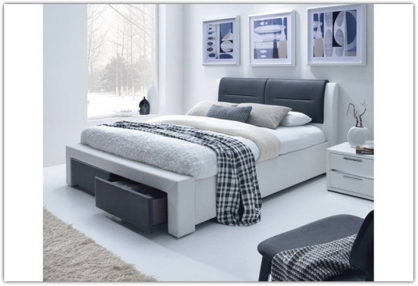 Кровать CASSANDRA-S 140/200 Halmar} заказать в Санкт Петербурге по цене 80 270 руб. с доставкой в Санкт Петербург