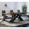 Стол обеденный Signal WESTIN Ceramic 160 раскладной (бирюзовый Ossido Verde/черный мат)} заказать в Санкт Петербурге по цене 152 669 руб. с доставкой в Санкт Петербург
