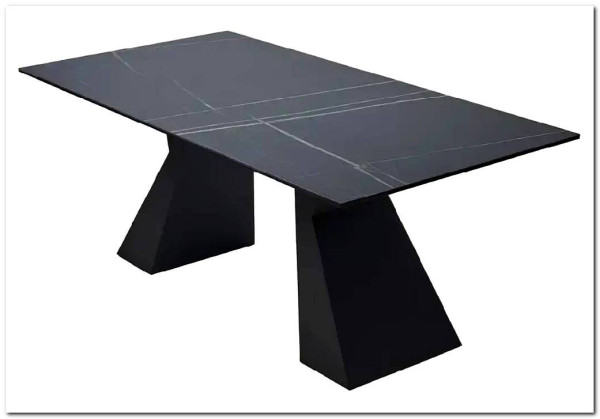 Стол БОГАРТ 200 TITANIUM BLACK PULIDO, керамика / Черный} заказать в Санкт Петербурге по цене 110 900 руб. с доставкой в Санкт Петербург