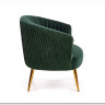 Кресло CROWN  Halmar (темно-зеленый/золотой)} заказать в Санкт Петербурге по цене 30 381 руб. с доставкой в Санкт Петербург