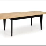 Стол обеденный Halmar EDMONDO 160 раскладной (дуб/черный)} заказать в Санкт Петербурге по цене 104 586 руб. с доставкой в Санкт Петербург