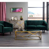 Диван ASPREY 2 Velvet Bluvel 78  Signal (зеленый)} заказать в Санкт Петербурге по цене 77 733 руб. с доставкой в Санкт Петербург