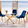 Стул кухонный Signal CHIC Velvet Bluvel 78 (зеленый/золотой)} заказать в Санкт Петербурге по цене 10 726 руб. с доставкой в Санкт Петербург